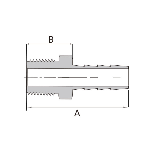 NPT外螺纹转软管接口接头