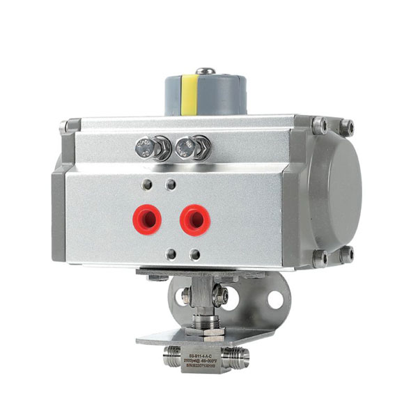 符合ISO5211标准的气动执行机构