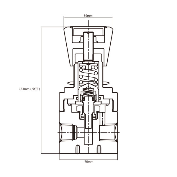 ABPR4系列大流量活塞背压阀